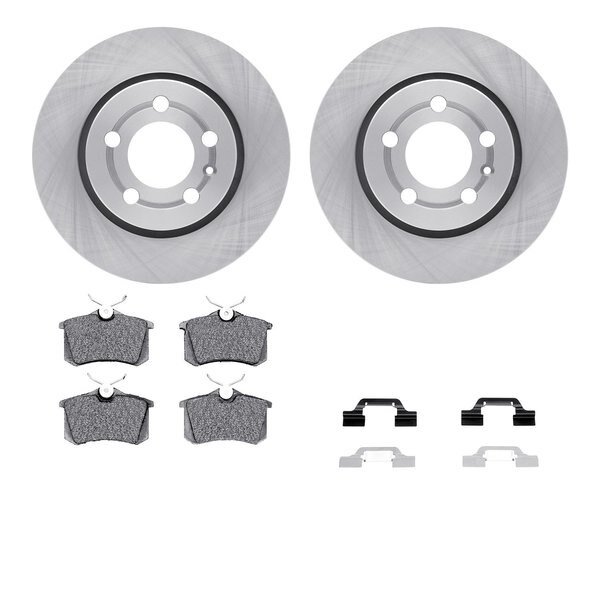 6512-74293, Rotors with 5000 Advanced Brake Pads includes Hardware, Dynamic Friction Co, Mfr#: 6512-74293